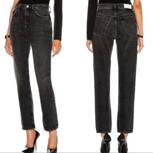 Redone Black 70’s Straight Jeans size 27 - Picture 10 of 10